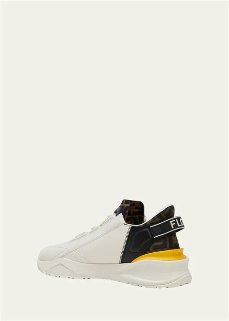 fendi flow mid top sneakers.